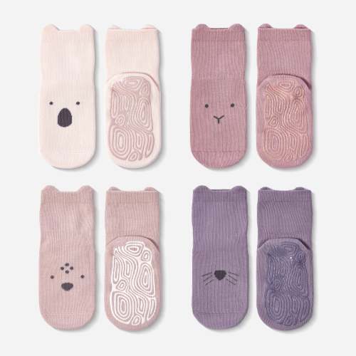Into The Wild Toddler Socks with Grips – LittleYogaSocks