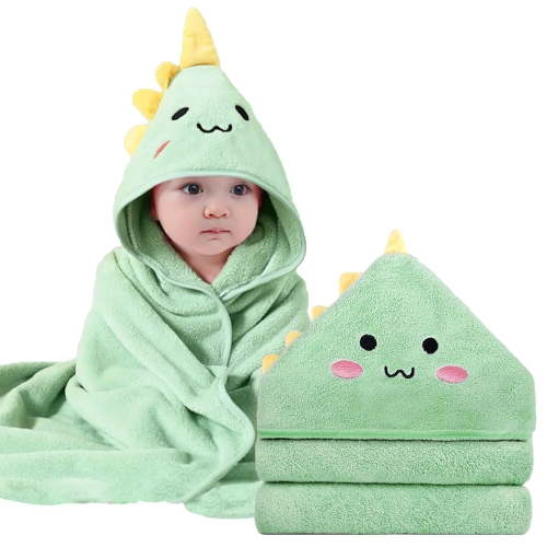 ROXANEPIG  Hooded Baby Towels - Premium Ultra Soft Organic Baby Bath Towel  Absorbent and Hypoallergenic Towels for Baby Boy Girl, Toddler, Newborn Essentials