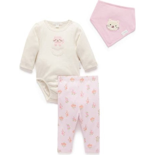 3 Piece Set Girls, 6-12M