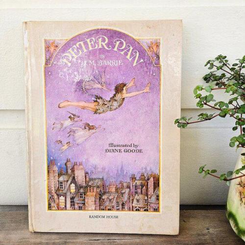 Vintage Hardcover Peter Pan – Illustrated Children’s Classic | 1980s