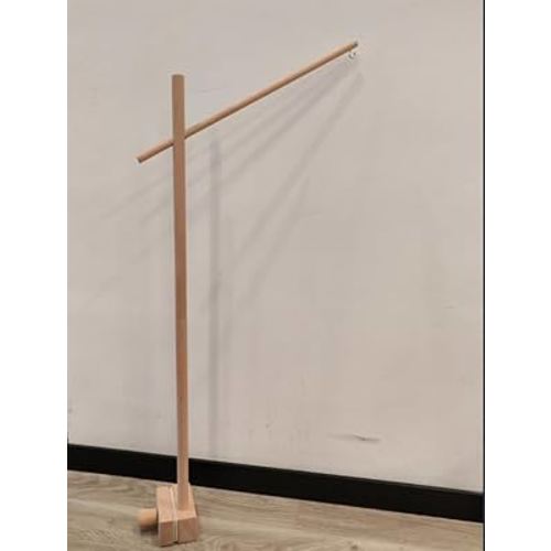 Baby Crib Mobile Arm - Wooden Mobile Arm Adjustable Mobile Holder for Crib Mobile Hanger Baby Crib Attachment Nursery Decor