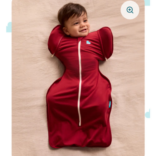 Swaddle Up™ Transition Bag 1.0 TOG Cotton Maroon – Love to Dream US
