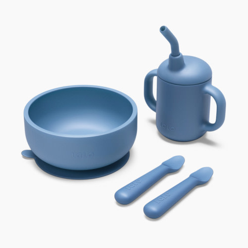 Lalo First Bites Starter Kit - Blueberry