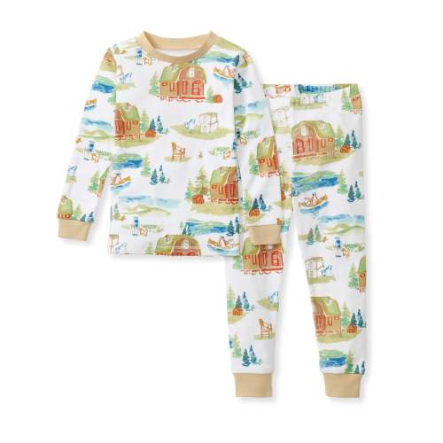 Burt & His Coop Organic Cotton Two-Piece Pajamas – Burt's Bees Baby
