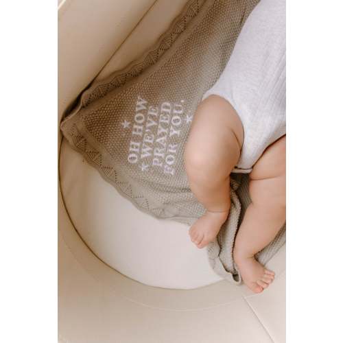 Oh How We've Prayed For You Knit Blanket – OUR HOUSE ABOVE