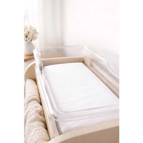 Hospital Bassinet Sheet – Handmade Fitted Sheet for Standard Hospital Bassinet