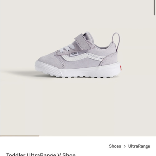 Toddler UltraRange V Shoe in Lilac Mist Purple | Vans