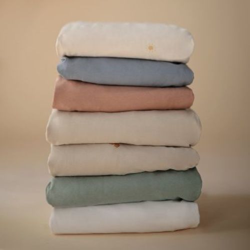 Mushie Stretchy MINI Crib Sheet