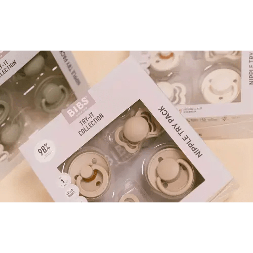 BIBS Baby Blue Try-It Collection: Ideal Pacifier Set – Bibsworld store US