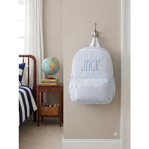 Boys Backpack, Personalized backpack, monogrammed backpack, full size backpack,