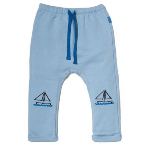 Boys' Recycled Cotton Sailboat Joggers - Baby
