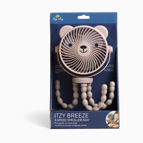 Itzy Breeze 3-Speed Stroller Fan - Taupe