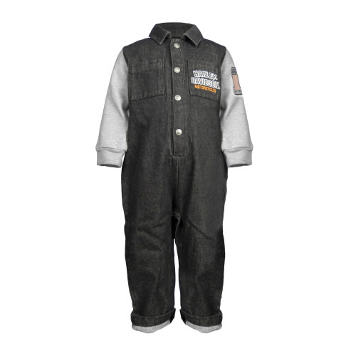 Infant Denim and Fleece Workshop Coverall | Harley-Davidson USA