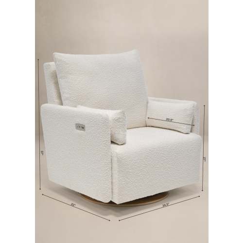 Ollie: A Chair and a Half | Swivel Nursery Recliner | Oilo™ Studio