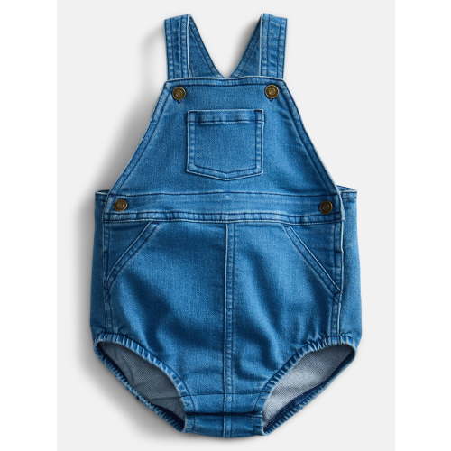 Wonder Nation Baby Boys Sleeveless Overall Romper, Sizes 0/3M-24M