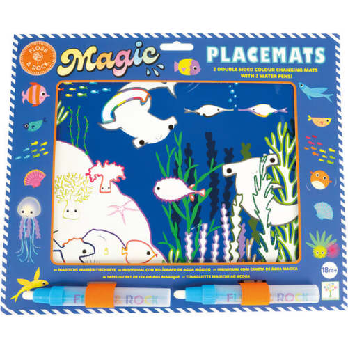Magic Water Placemats - Ocean - Floss & Rock | Maisonette
