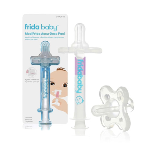 Frida Baby Medicine Pacifier Syringe, Accu-Dose Paci, Medi Frida Dispenser for Mess & Fuss Free Use, Made in USA