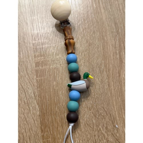 Mallard & Call Pacifier Clip