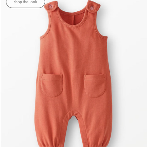 Baby French Terry Overalls