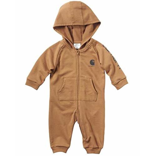 Carhartt Kid's CM8751 Fleece Long Sleeve Zip-Front Coverall - Boys