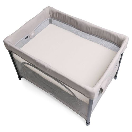 Joie Sesame Playard Fitted Sheet Solid Silver Cloud