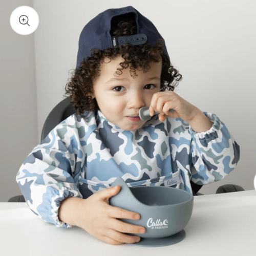 The Grayson Long Sleeve Bib - Camo – Powder Blue