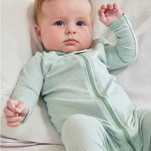 LAKE | Baby | Pima Cotton Pajamas | Parisian Green