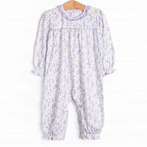 Picking Wildflowers Romper, Purple – Stitchy Fish