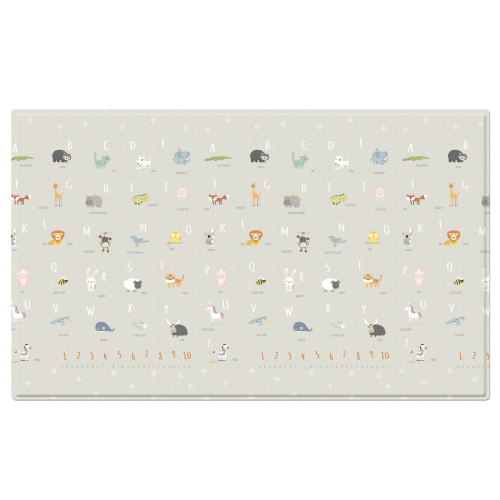 BABYCARE Playmat: Green & Wild Animals