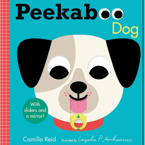 Peekaboo: Dog: (An Interactive Board Book for Babies & Toddlers with Mirror & Sliders to Push, Pull, or Turn. Cute Artwork Features Puppies Sleeping, Wagging Tails, & More.)
