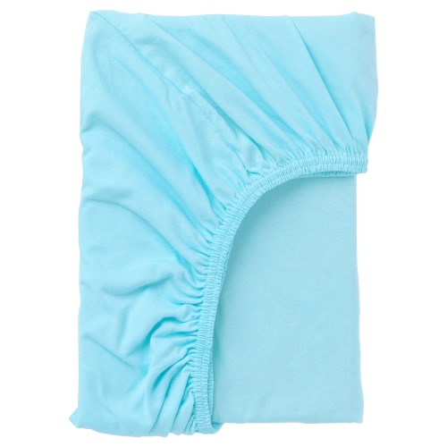 LEN Fitted sheet - blue 38x47 "