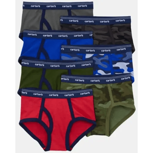 Toddler Boy 7-Pack Cotton Briefs Underwear | Carter's