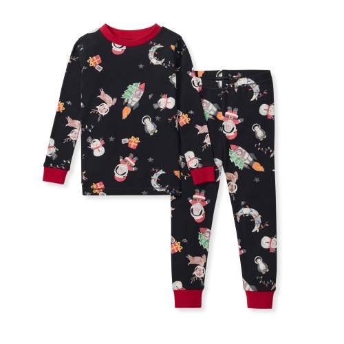 Christmas In The Cosmos Organic Cotton Two-Piece Pajamas – Burt's Bees Baby
