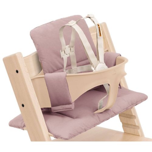 Stokke Tripp Trapp Classic High Chair Cushion 2, Made with Organic Cotton - Heather Muave
