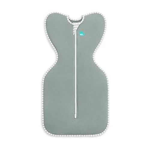 Love to Dream Swaddle UP, Baby Sleep Sack, Self-Soothing Swaddles for Newborns, Get Longer Sleep, Snug Fit Helps Calm Startle Reflex, New Born Essentials for Baby, 1.0 TOG, 13-19 lbs, Deep Olive