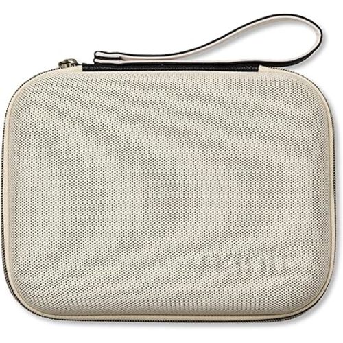 Nanit Travel Case - Protective Hard Shell Carrying Case for Nanit Pro Baby Monitor and Multi-Stand Travel Accessory, Two Tone Canvas