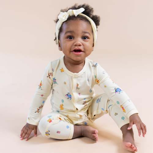 Romper in Winnie the Pooh Celebration