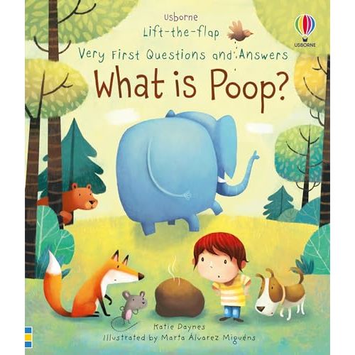 Very First Questions and Answers What is poop?: An Award-Winning Lift-the-Flap Book for Children (Ages 2-5)