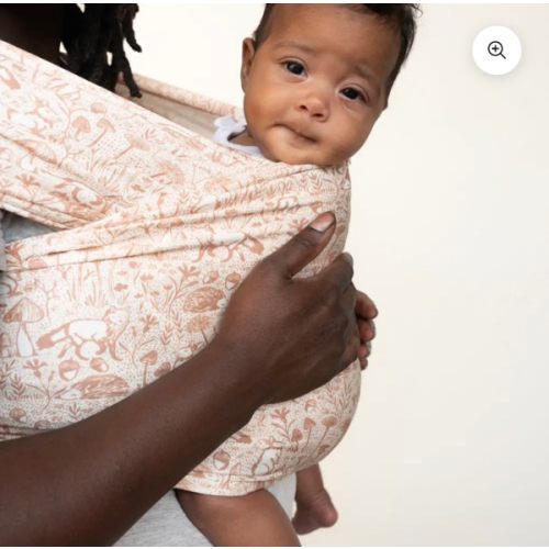 Woodland Baby Wrap | Whimsical Nature Print Wrap by hope&plum