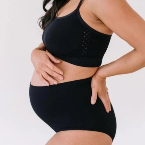 Maternity & Postpartum Support Bloomers -  Black *FINAL SALE*