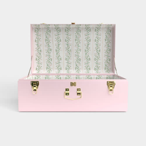 Grand Trunk - Pink - Darling Dogwood / Embroidery