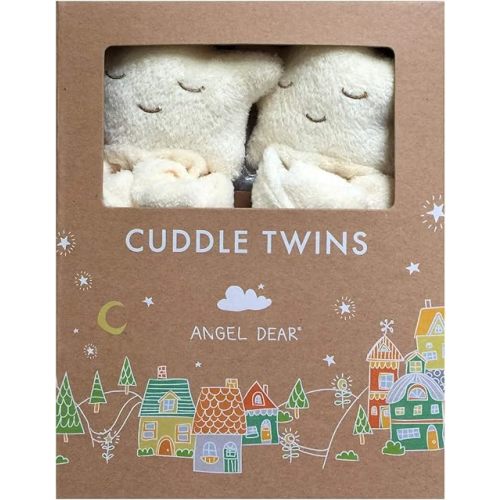 Angel Dear Yellow Star Twin Set Blankies Box.