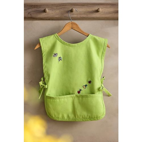 Embroidered Bugs Kid’s Cotton Apron