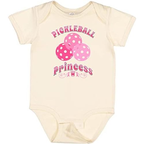 inktastic Pickleball Princess Cute Baby Bodysuit