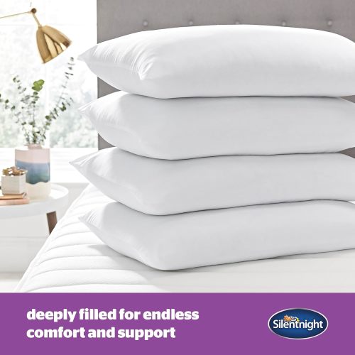 Silentnight Deep Sleep Firm Pillows 4 Pack