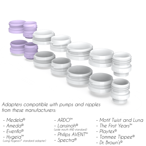 Twist Adapters (Single Type) - Kiinde