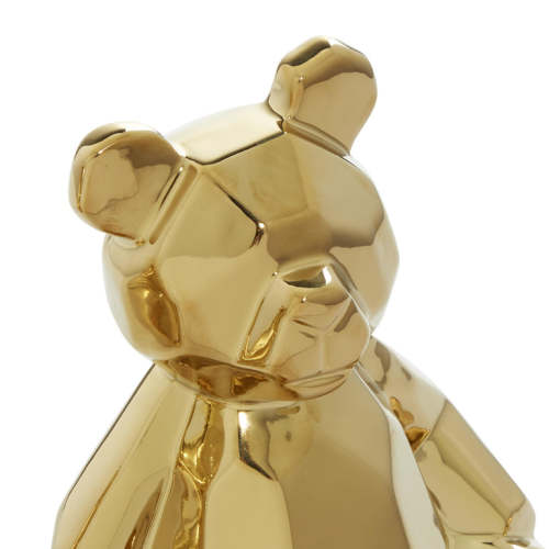 GOLD PORCELAIN BEARS | FIGURINE | STAG & MANOR