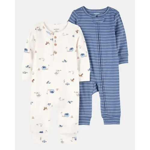 Baby 2-Pack Jumpsuits | Carter's