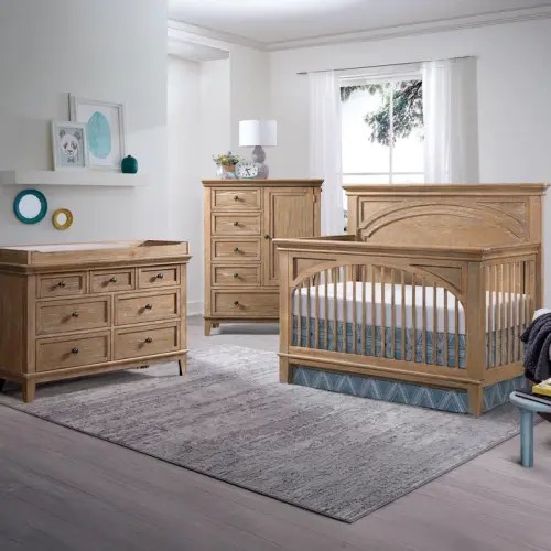 Imagio Baby Lisbon 3-piece Nursery Set, Sandwash | Costco