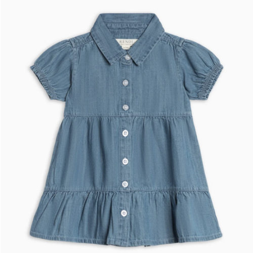 Organic Baby & Kids' Milly Chambray Shirt Dress